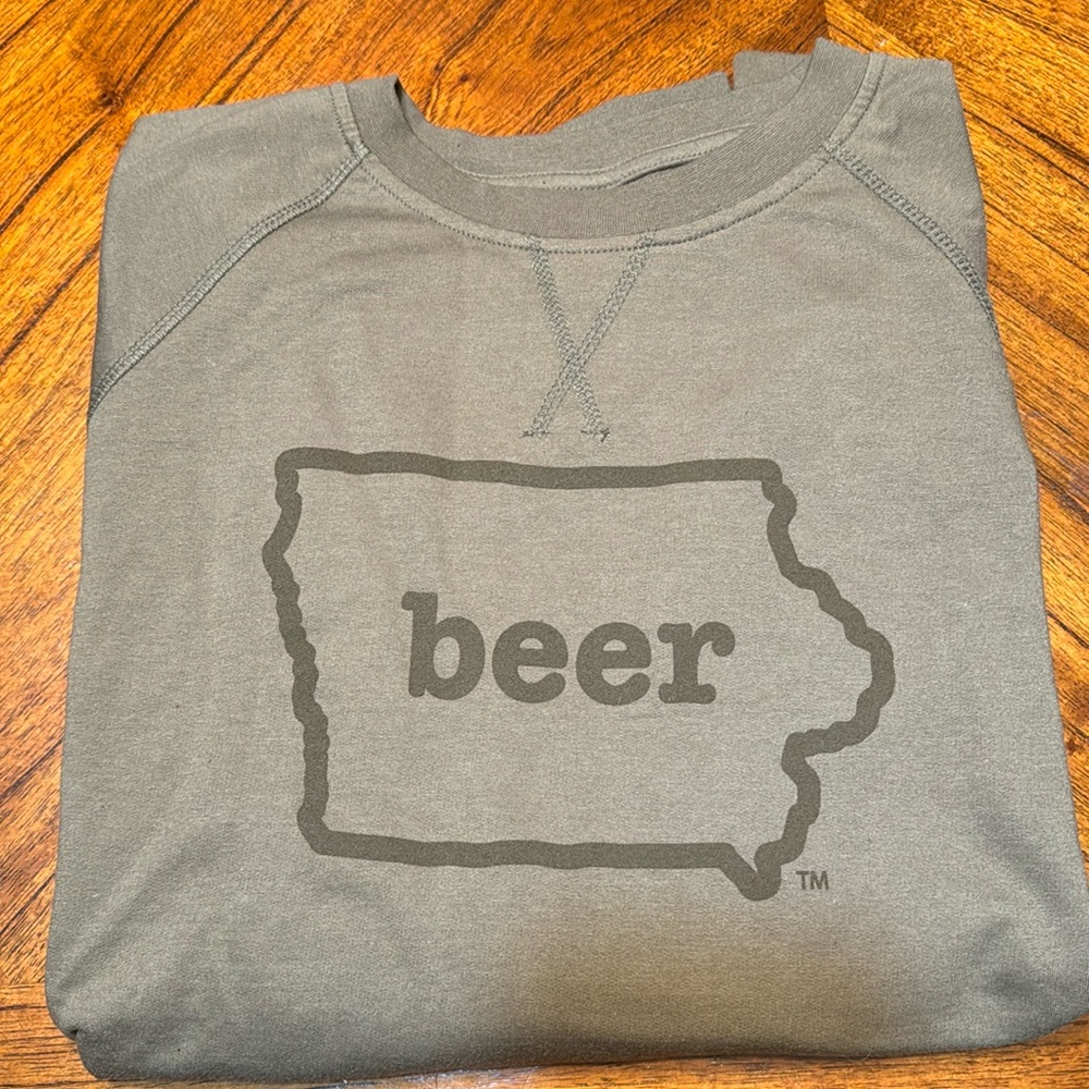 Iowa Craft Beer sweatshirt